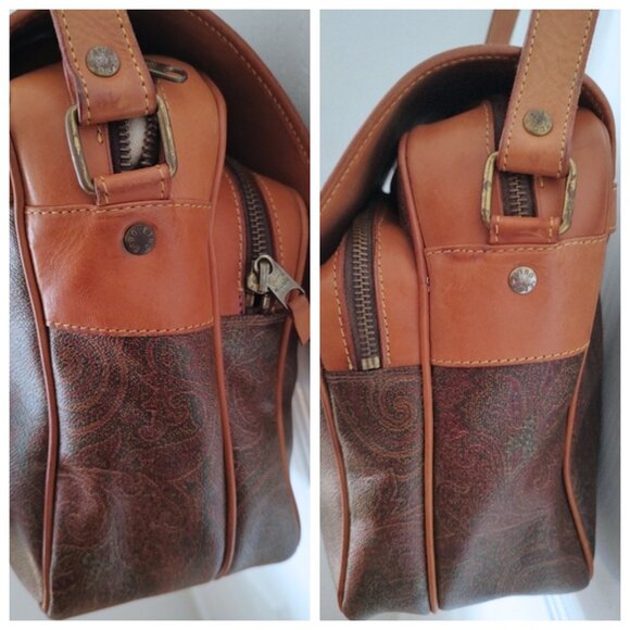 Etro vintage messenger crossbody EUC - Picture 6 of 11